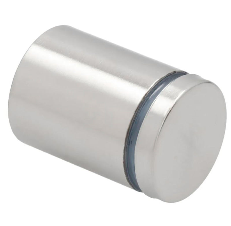 HERRAJE DE SUJECION SOLIDO 30*30MM SATIN ACERO INOXIDABLE 304